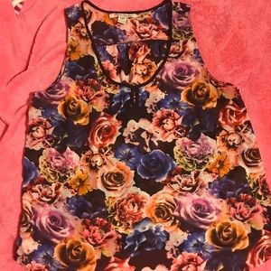 American Rag Colorful Floral Tank